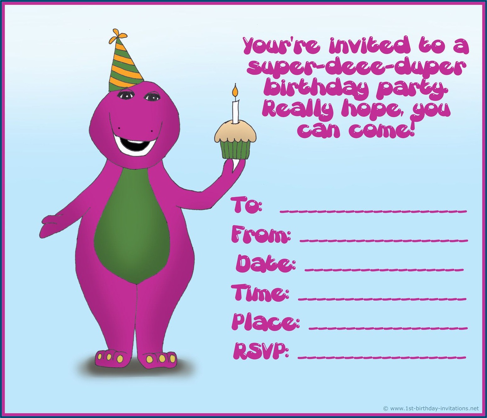 Happy Birthday Invitation Card Online