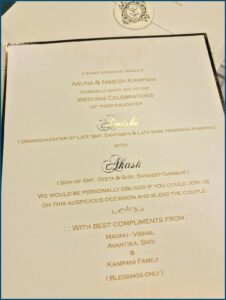 Hindu Marriage Invitation Quotes In English