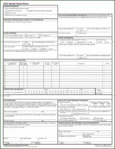 Hipaa Dental Form