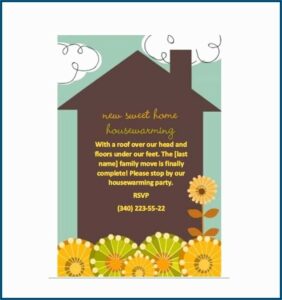 Housewarming Invitation Templates Free Download