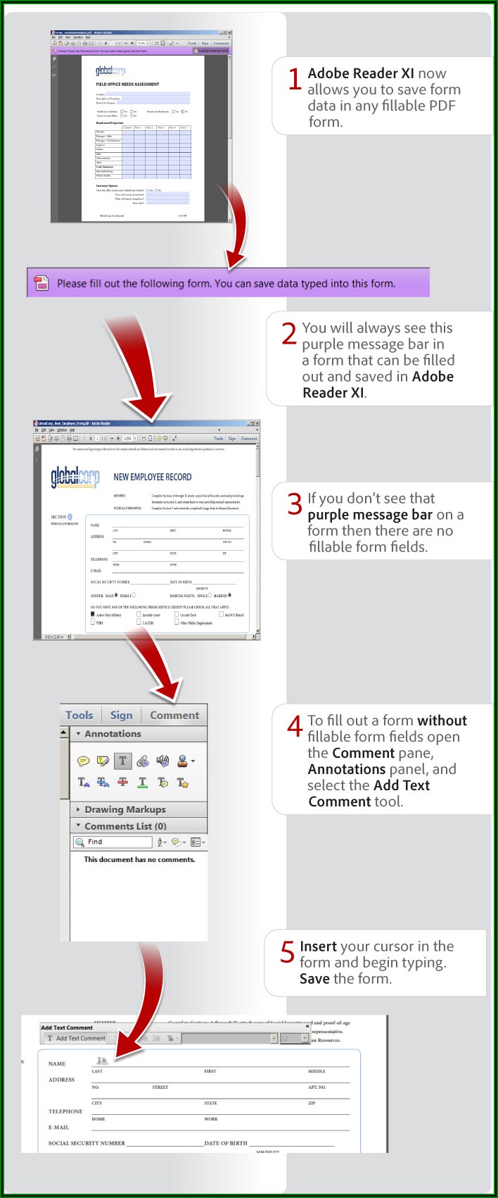 How To Create Editable Pdf Form Fields Using Acrobat Dc
