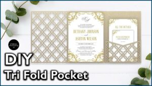 How To Make Laser Cut Invitations With Cricut