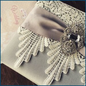 Ivory Lace Wedding Invitations