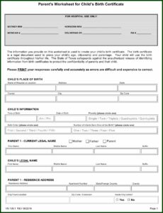 Legal Documents For Child Custody If Parents Die In Texas