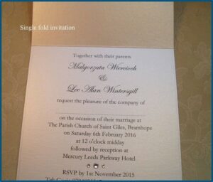 Lilac And Silver Wedding Invitations