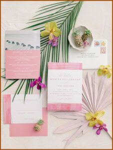 Lilly Pulitzer Wedding Invitations