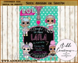 Lol Surprise Digital Invitations