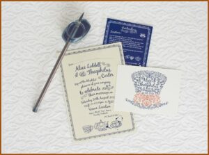 Mad Hatter Wedding Invitations