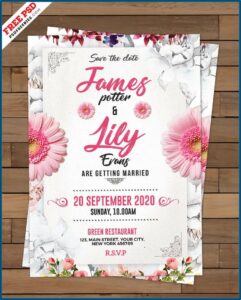 Mason Jar Wedding Invitations Template Free