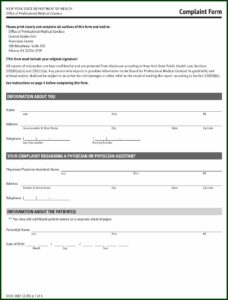 Medicare Online Complaint Form