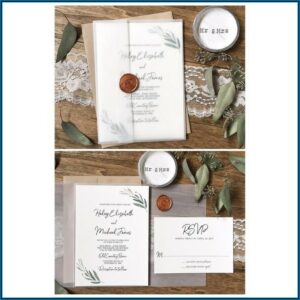 Modern Cheap Wedding Cards