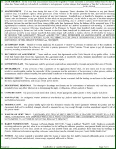 Month To Month Lease Form Florida