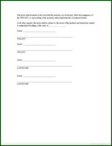 Month To Month Lease Forms Free