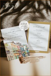 New Orleans Bachelorette Invitations