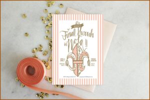 New Orleans Bachelorette Party Invitations