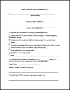 Nj Landlord Eviction Forms