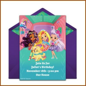 Online Moana Birthday Invitations