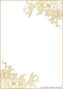 Optimal Print Golden Wedding Invitations