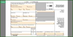 Preparing 1099 Nec Forms
