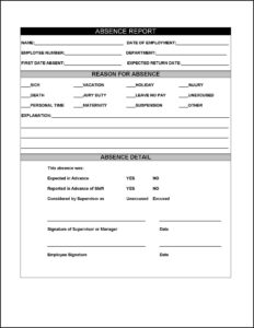 Restaurant Employee Evaluation Form