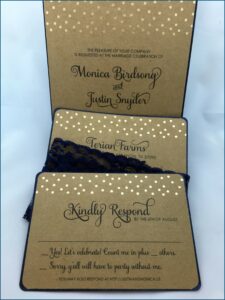 Rustic Wedding Invitations Using Cricut