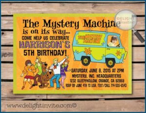 Scooby Doo Party Invitations Printable Free