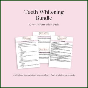 Teeth Whitening Consent Form Uk