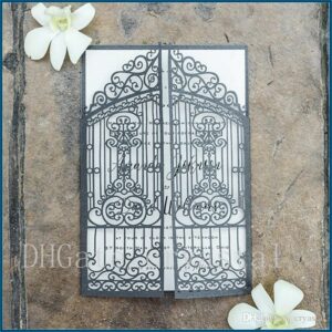 Wedding Invitation Kits Grey