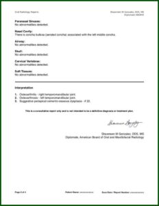 Xray Release Form Chiropractic