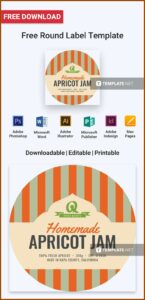 2 Inch Round Label Template Word