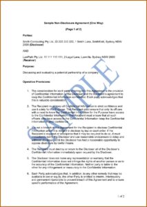 Basic Loan Agreement Template Australia Free