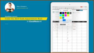 Daily Appointment Book Printable