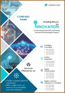 Equipment Sales Brochure Template