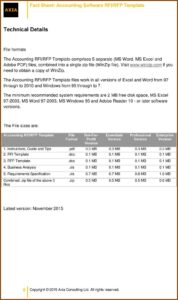 Erp Rfp Template Xls