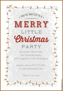 Free Printable Christmas Flyer Templates Word