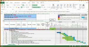 Free Project Management Templates Excel 2019