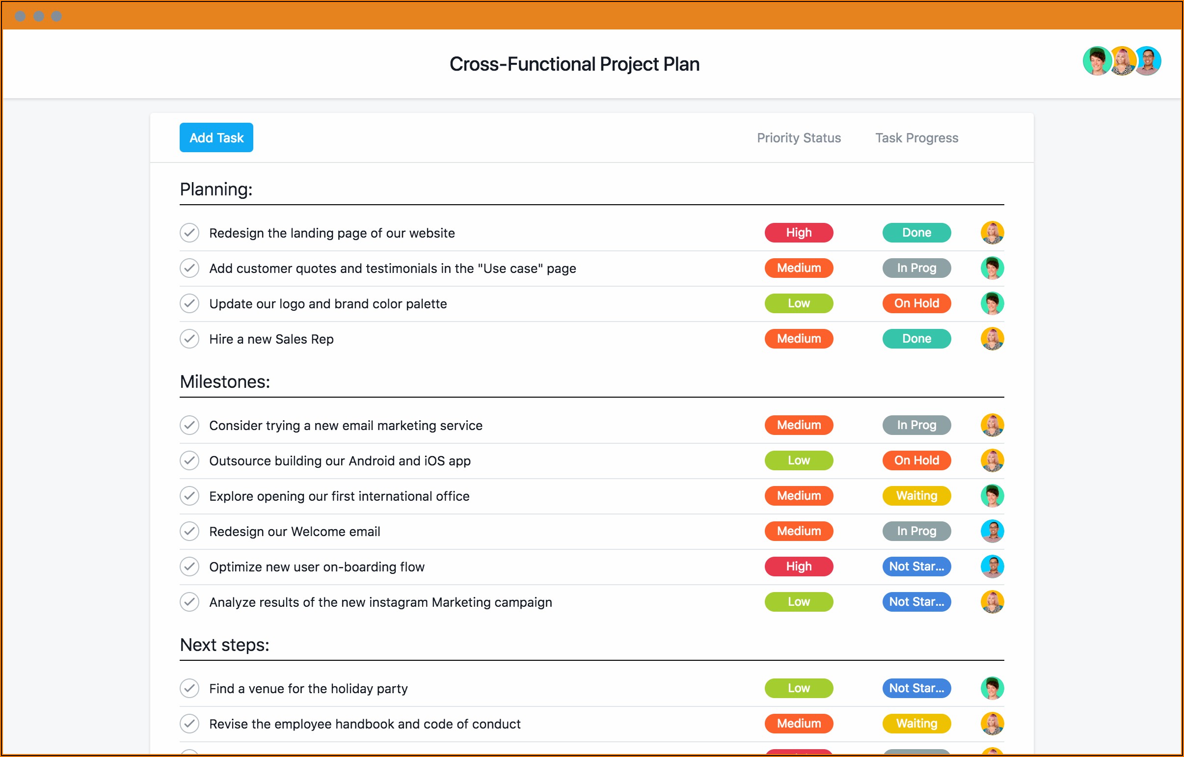 Free Website Project Plan Template