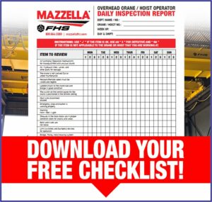 Gantry Crane Inspection Form