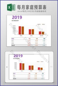 Household Budget Template Free Download