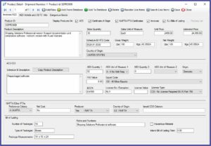 Imo Dangerous Goods Form