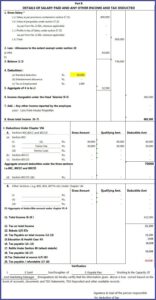Income Tax Form 16 Blank Format