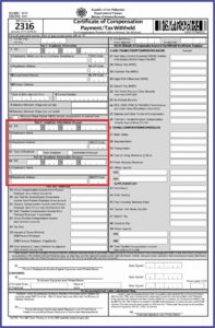 Income Tax Return Form Number