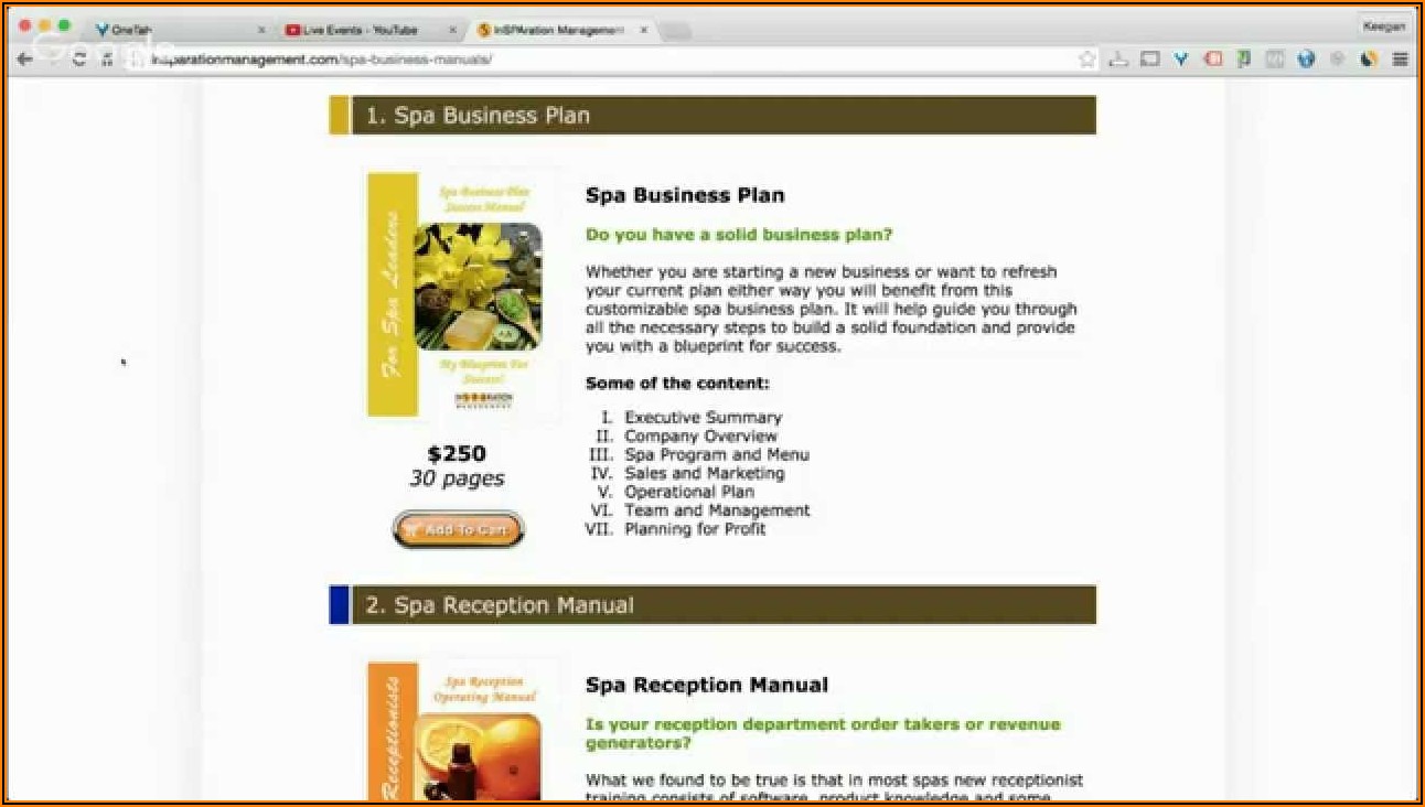 Med Spa Business Plan Template