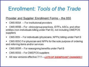 Medicare Enrollment Application For Institutional Providers