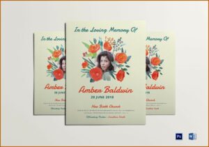 Memorial Flyer Template