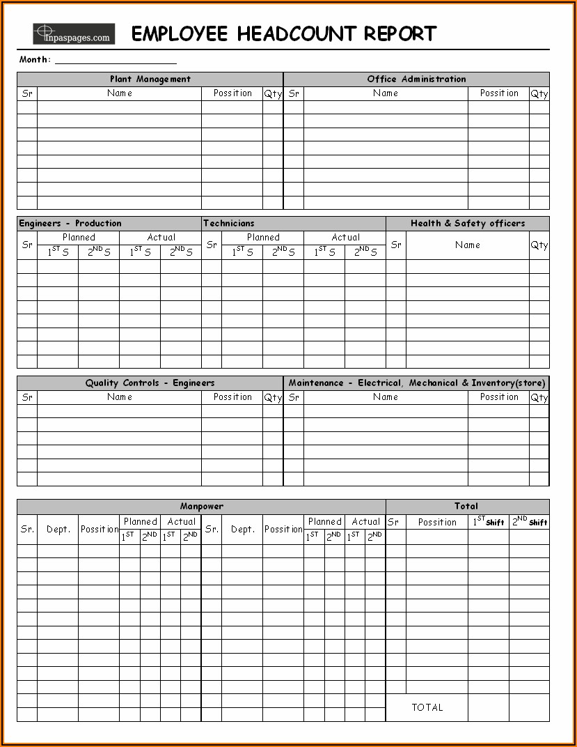 Monthly Expense Sheet Template Excel