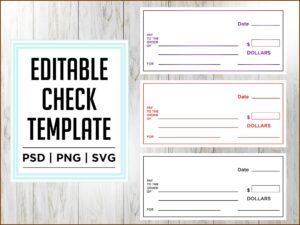 Printable Blank Pay Stubs Template