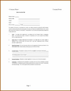 Sales Incentive Plan Template Sample