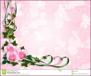 18th Birthday Invitation Background Design