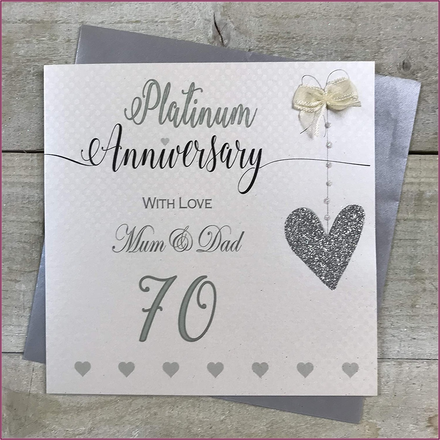 70th Wedding Anniversary Invitation Wording